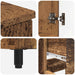 Unitate Vanity pentru Baie Lemn vechi 60 x 35 x 80 cm - WALTI WALTI
