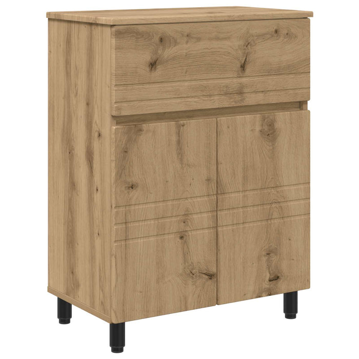 Unitate Vanity pentru Baie Stejar Artizanal 60 x 35 x 80 cm - WALTI WALTI