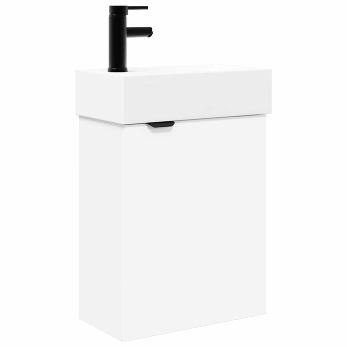 Unitate de baie cu robinet Alb 45,5 x 22,5 x 84 cm - WALTI WALTI