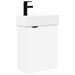 Unitate de baie cu robinet Alb 45,5 x 22,5 x 84 cm - WALTI WALTI