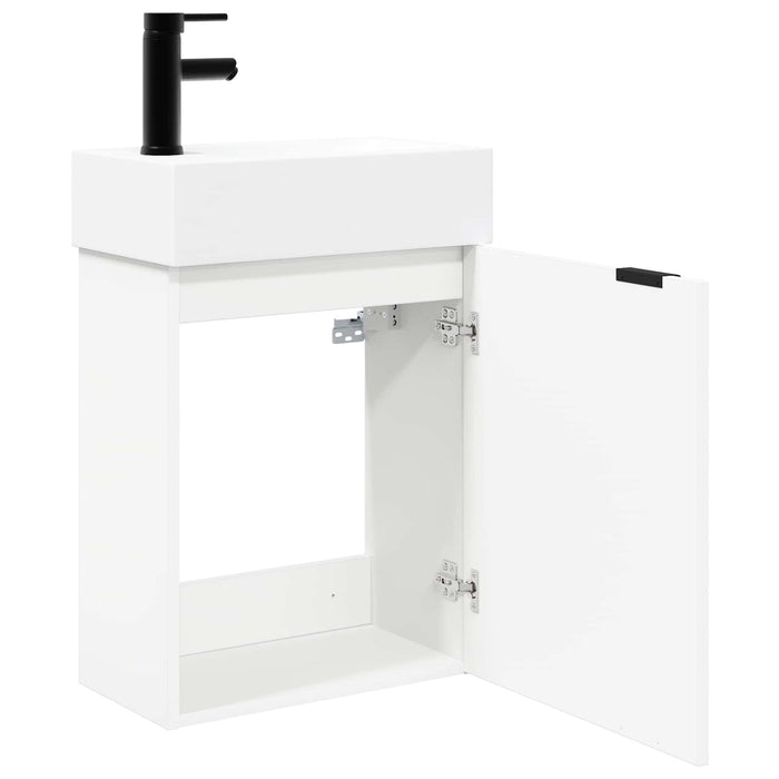 Unitate de baie cu robinet Alb 45,5 x 22,5 x 84 cm - WALTI WALTI