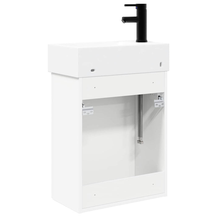 Unitate de baie cu robinet Alb 45,5 x 22,5 x 84 cm - WALTI WALTI