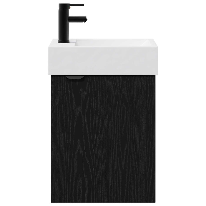 Unitate de baie cu robinet Stejar Negru 45,5 x 22,5 x 84 cm - WALTI WALTI