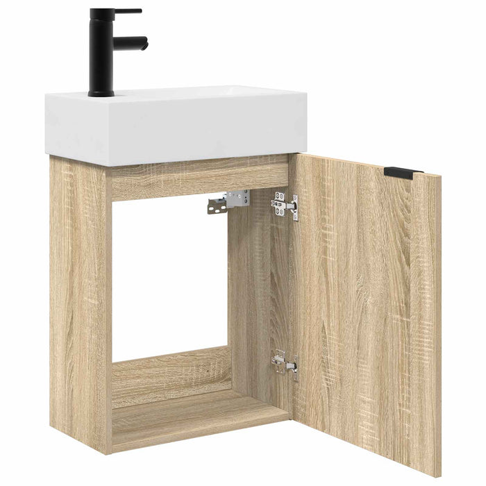 Dulap de Baie Stejar Sonoma 45,5 x 22,5 x 84 cm Lemn prelucrat - WALTI WALTI