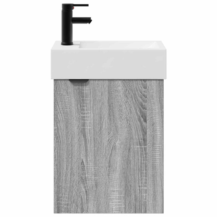 Unitate de baie cu robinet Sonoma gri 45,5 x 22,5 x 84 cm - WALTI WALTI
