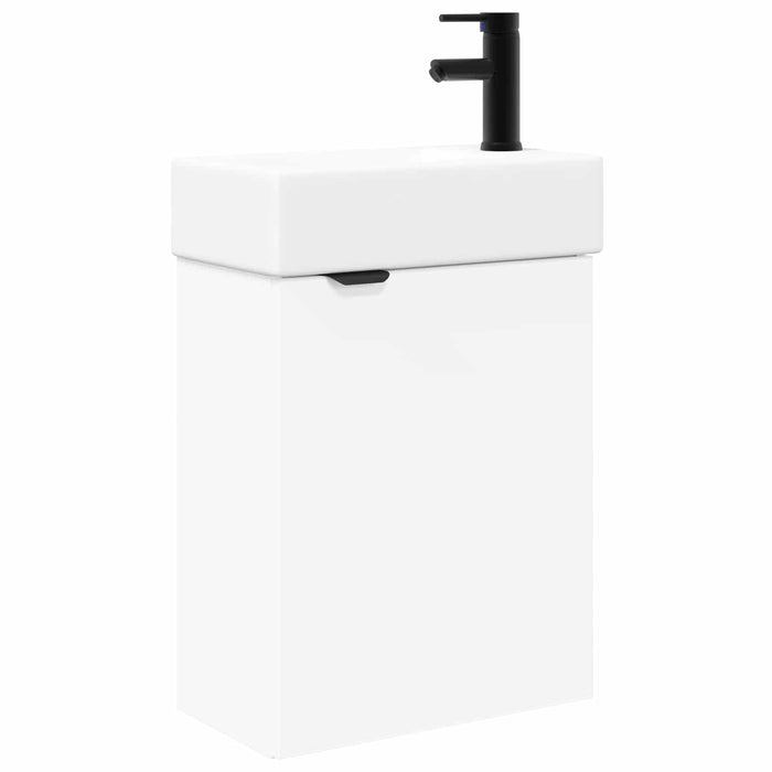 Unitate de baie cu robinet Alb 45,5 x 22,5 x 84 cm - WALTI WALTI
