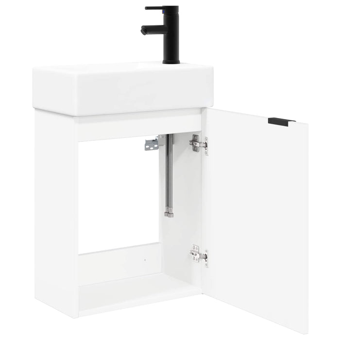 Unitate de baie cu robinet Alb 45,5 x 22,5 x 84 cm - WALTI WALTI