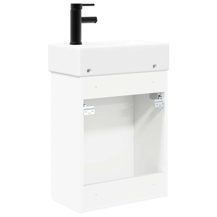 Unitate de baie cu robinet Alb 45,5 x 22,5 x 84 cm - WALTI WALTI