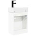 Unitate de baie cu robinet Alb 45,5 x 22,5 x 84 cm - WALTI WALTI