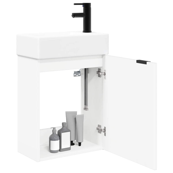 Unitate de baie cu robinet Alb 45,5 x 22,5 x 84 cm - WALTI WALTI