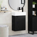 Unitate de baie cu robinet Stejar Negru 45,5 x 22,5 x 84 cm - WALTI WALTI
