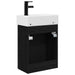 Unitate de baie cu robinet Stejar Negru 45,5 x 22,5 x 84 cm - WALTI WALTI