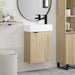 Unitate de baie cu robinet Stejar Sonoma 45,5 x 22,5 x 84 cm - WALTI WALTI