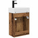 Unitate de baie cu robinet Lemn vechi 45,5 x 22,5 x 84 cm - WALTI WALTI