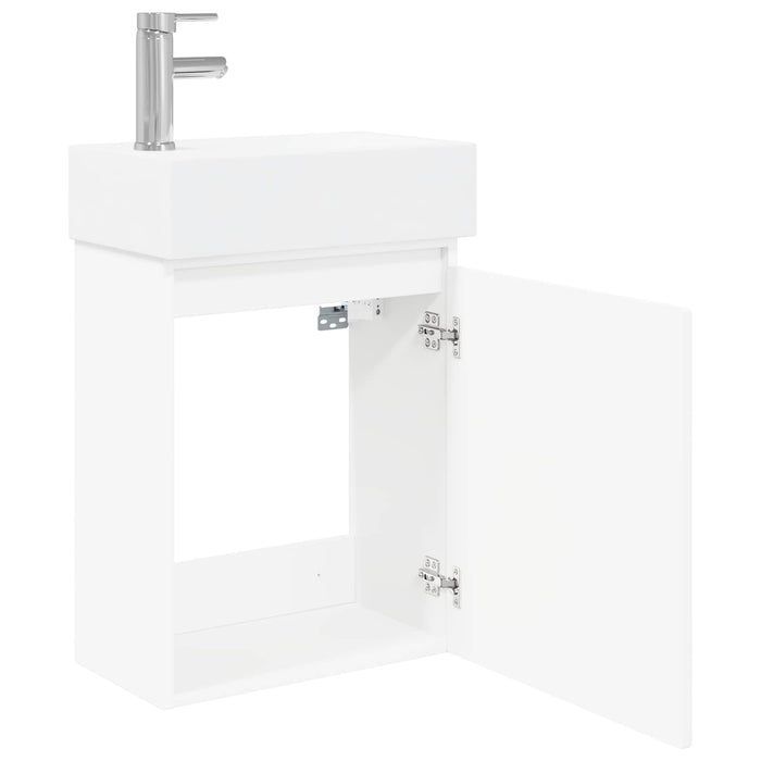Unitate de baie cu robinet Alb 45,5 x 22,5 x 84 cm - WALTI WALTI
