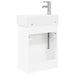 Unitate de baie cu robinet Alb 45,5 x 22,5 x 84 cm - WALTI WALTI