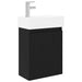 Unitate de baie cu robinet Negru 45,5 x 22,5 x 84 cm - WALTI WALTI