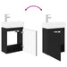 Unitate de baie cu robinet Negru 45,5 x 22,5 x 84 cm - WALTI WALTI