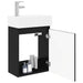 Unitate de baie cu robinet Negru 45,5 x 22,5 x 84 cm - WALTI WALTI