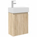 Unitate de baie cu robinet Stejar Sonoma 45,5 x 22,5 x 84 cm - WALTI WALTI