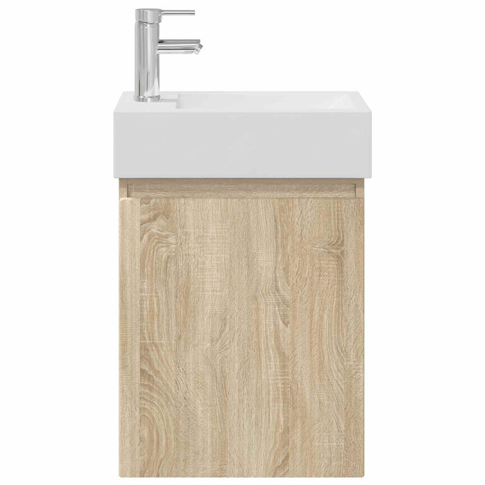 Unitate de baie cu robinet Stejar Sonoma 45,5 x 22,5 x 84 cm - WALTI WALTI