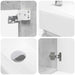 Unitate de baie cu robinet Gri Beton 45,5 x 22,5 x 84 cm - WALTI WALTI