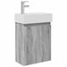 Unitate de baie cu robinet Sonoma gri 45,5 x 22,5 x 84 cm - WALTI WALTI