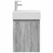 Unitate de baie cu robinet Sonoma gri 45,5 x 22,5 x 84 cm - WALTI WALTI