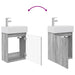 Unitate de baie cu robinet Sonoma gri 45,5 x 22,5 x 84 cm - WALTI WALTI