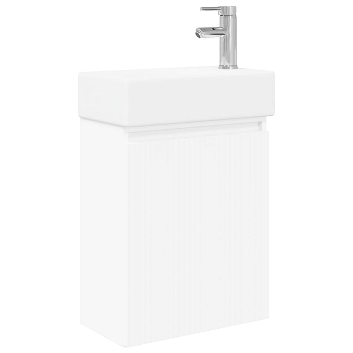 Unitate de baie cu robinet Alb 45,5 x 22,5 x 84 cm - WALTI WALTI