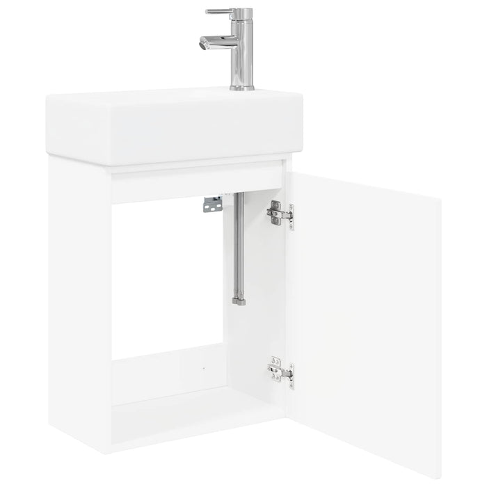 Unitate de baie cu robinet Alb 45,5 x 22,5 x 84 cm - WALTI WALTI