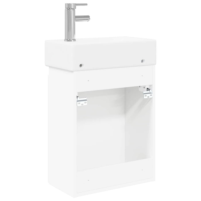 Unitate de baie cu robinet Alb 45,5 x 22,5 x 84 cm - WALTI WALTI