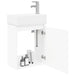 Unitate de baie cu robinet Alb 45,5 x 22,5 x 84 cm - WALTI WALTI