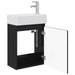 Unitate de baie cu robinet Negru 45,5 x 22,5 x 84 cm - WALTI WALTI