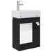 Unitate de baie cu robinet Negru 45,5 x 22,5 x 84 cm - WALTI WALTI