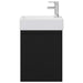 Unitate de baie cu robinet Negru 45,5 x 22,5 x 84 cm - WALTI WALTI