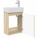 Unitate de baie cu robinet Stejar Sonoma 45,5 x 22,5 x 84 cm - WALTI WALTI