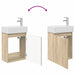 Unitate de baie cu robinet Stejar Sonoma 45,5 x 22,5 x 84 cm - WALTI WALTI