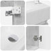 Unitate de baie cu robinet Gri Beton 45,5 x 22,5 x 84 cm - WALTI WALTI