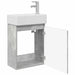 Unitate de baie cu robinet Gri Beton 45,5 x 22,5 x 84 cm - WALTI WALTI