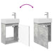 Unitate de baie cu robinet Gri Beton 45,5 x 22,5 x 84 cm - WALTI WALTI
