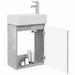 Unitate de baie cu robinet Gri Beton 45,5 x 22,5 x 84 cm - WALTI WALTI