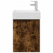 Unitate de baie cu robinet Stejar fumuriu 45,5 x 22,5 x 84 cm - WALTI WALTI