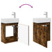 Unitate de baie cu robinet Stejar fumuriu 45,5 x 22,5 x 84 cm - WALTI WALTI