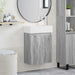 Unitate de baie cu robinet Sonoma gri 45,5 x 22,5 x 84 cm - WALTI WALTI