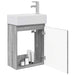 Unitate de baie cu robinet Sonoma gri 45,5 x 22,5 x 84 cm - WALTI WALTI
