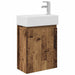 Unitate de baie cu robinet Lemn vechi 45,5 x 22,5 x 84 cm - WALTI WALTI