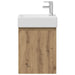 Unitate de baie cu robinet Stejar Artizanal 45,5 x 22,5 x 84 cm - WALTI WALTI