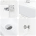 Unitate de baie cu robinet Alb 45,5 x 22,5 x 84 cm - WALTI WALTI