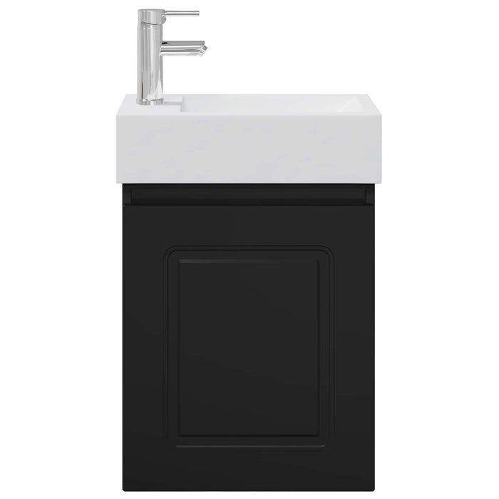 Unitate de baie cu robinet Negru 45,5 x 22,5 x 84 cm - WALTI WALTI